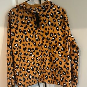 Super cute Leopard print Jacket